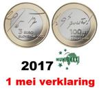 3 euros Slovénie 2017 relevé du 1er mai, Slovénie, Enlèvement ou Envoi