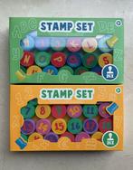 Tampons encreurs lettres et chiffres  Stamp Set, Kinderen en Baby's, Speelgoed | Educatief en Creatief, Nieuw