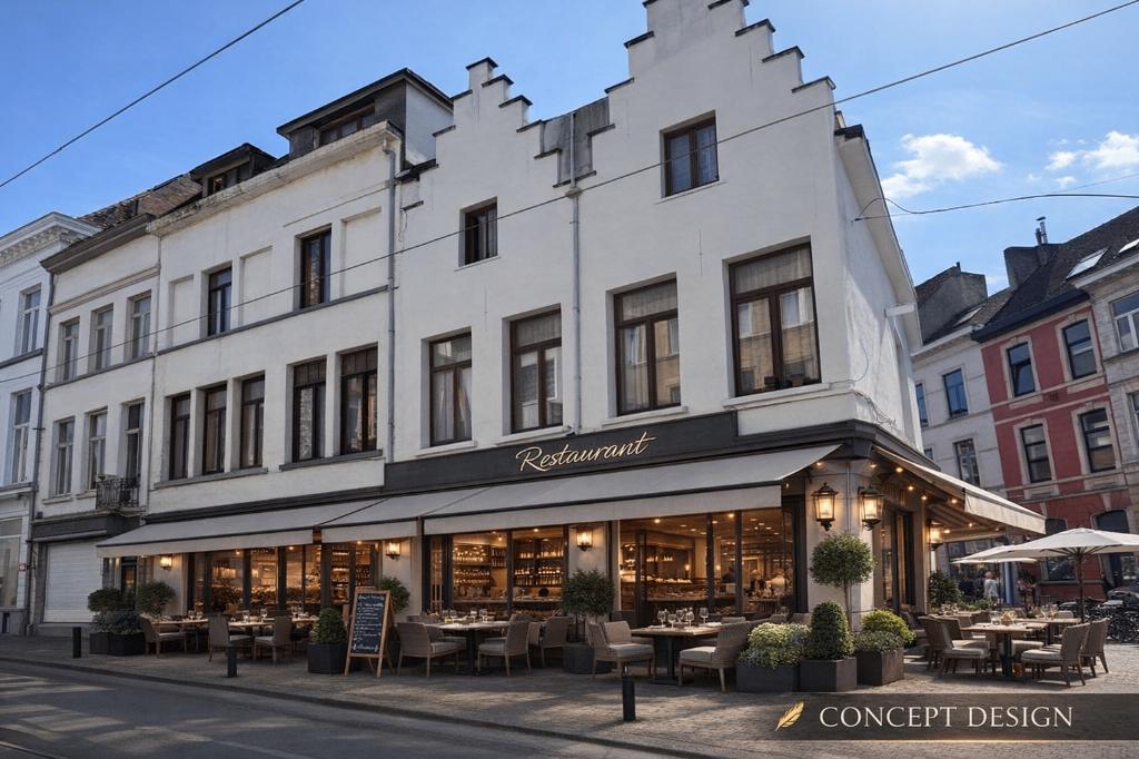 OPBRENGSTEIGENDOM TE KOOP -2 HANDELSPANDEN & 5 APPARTEMENTEN, Immo, Huizen en Appartementen te koop, Gent, tot 200 m², Overige soorten