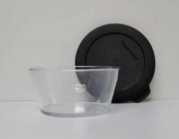Tupperware Saladier « Clear » 480 ml - Transparent & Noir