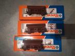 Lot 3 Wagons SNCB Roco 46431 H0, Roco, Utilisé, Enlèvement ou Envoi, Wagon