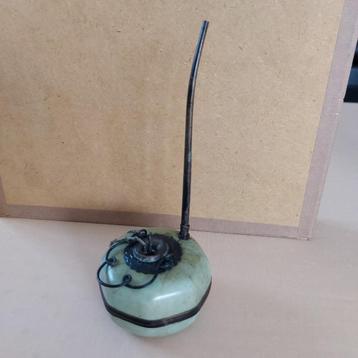 Antique Chinese porcelain celadon opium pipe 19th century beschikbaar voor biedingen