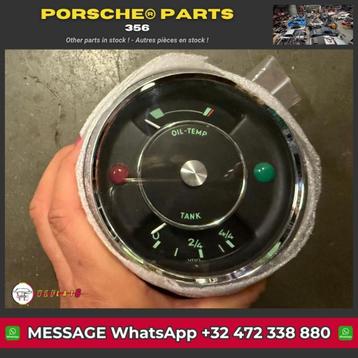 Porsche 356 Rev. olietemperatuur- en brandstofniveaumeter beschikbaar voor biedingen