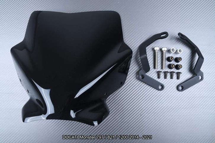 Windscherm DUCATI MONSTER 797 / 821 / 1200 2014 - 2021, Motoren, Accessoires | Overige, Nieuw, Ophalen of Verzenden