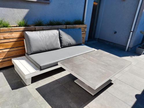 Modica loungezetel en/of Bristol tafel (prijs bespreekbaar), Tuin en Terras, Tuinsets en Loungesets, Zo goed als nieuw, Ophalen