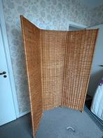 Kamerscherm 3 paneels rotan, Huis en Inrichting, Woonaccessoires | Kamerschermen, Ophalen, Zo goed als nieuw
