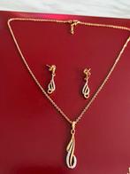 Vergulde set, Ophalen of Verzenden, Zo goed als nieuw