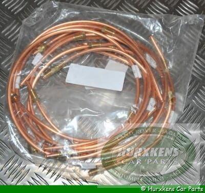 Koperen remleiding set voor Jaguar XK 140 LHD, Auto-onderdelen, Remmen en Aandrijving, Nieuw, Ophalen of Verzenden