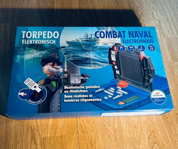 Torpedo Elektronisch—Nog In Originele Ongeopende Verpakking!, Hobby en Vrije tijd, Gezelschapsspellen | Bordspellen, Zo goed als nieuw