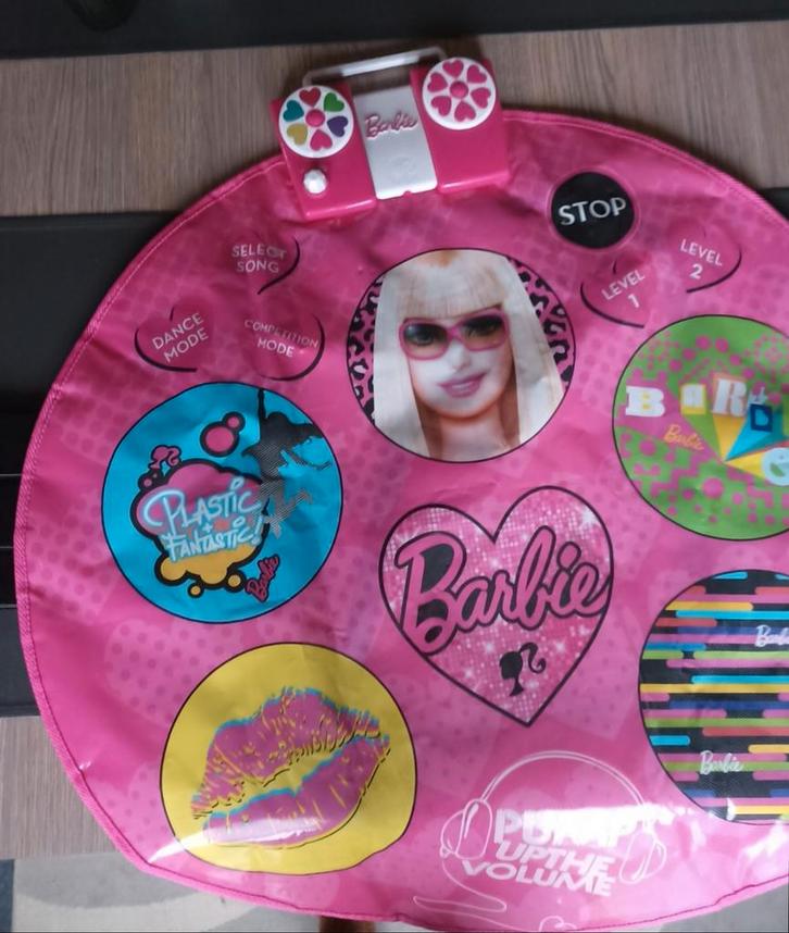 Barbie dansmat, Kinderen en Baby's, Speelgoed | Overig, Zo goed als nieuw, Ophalen