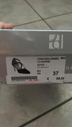 CHRISTIAN DANIEL 37 pumps van zwart suède, Pumps, Zwart, Ophalen of Verzenden, CHRISTIAN DANIEL