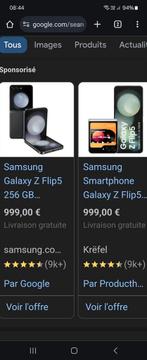 Z flip 5 impeccable 1 mois Facture Complet, Télécoms, Téléphonie mobile | Samsung, Comme neuf, Enlèvement ou Envoi