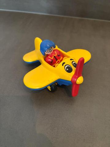 Playmobil 1-2-3 - set 6717 Propellervliegtuig beschikbaar voor biedingen