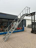 Stalen bordestrap/stalen trap verzinkt 3.10M VH 15 treeds, Doe-het-zelf en Bouw, Ophalen, Gebruikt