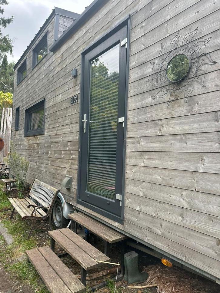 Tiny House 'Sunshine', Caravans en Kamperen, Stacaravans, tot en met 2, Ophalen