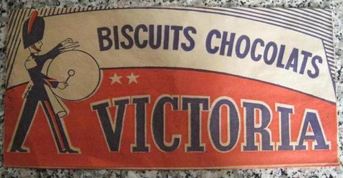 VICTORIA-chocolaatjes Reclame: papieren hoed voor kinderen, Verzamelen, Merken en Reclamevoorwerpen, Zo goed als nieuw, Verpakking