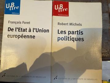 Michels, Politieke partijen + Foret, van staat tot Unie  beschikbaar voor biedingen