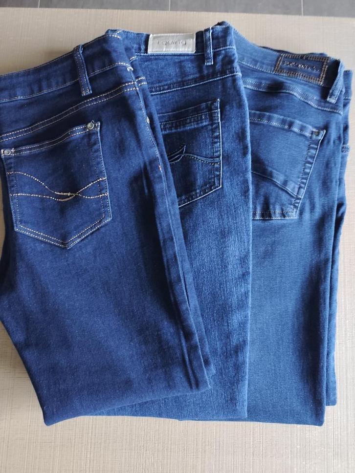 Damesjeansbroeken, maat 40, Kleding | Dames, Spijkerbroeken en Jeans, Gedragen, W30 - W32 (confectie 38/40), Blauw, Ophalen of Verzenden