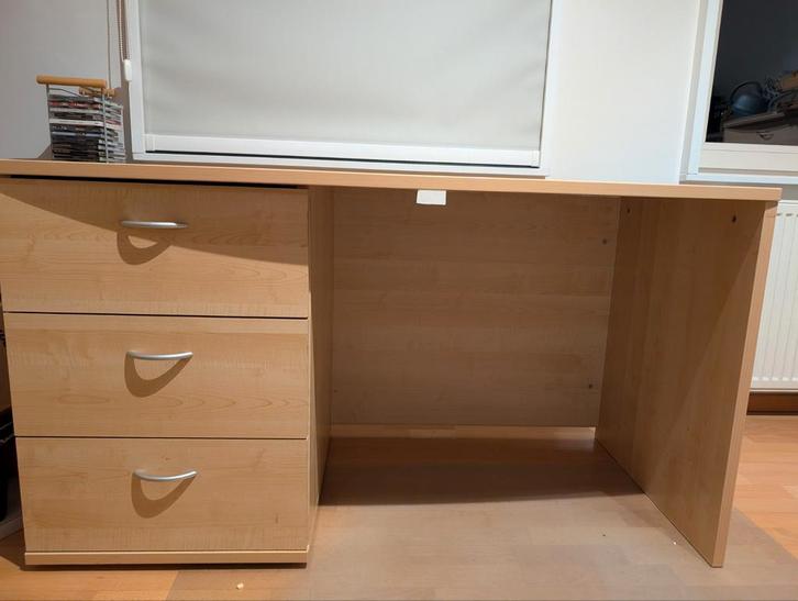 Bureau met lades, Huis en Inrichting, Bureaus, Bureau, Ophalen