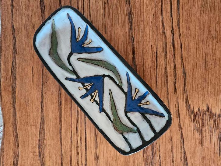 Odette Dijeux keramiek schaal retro vintage, Antiek en Kunst, Antiek | Keramiek en Aardewerk, Ophalen of Verzenden