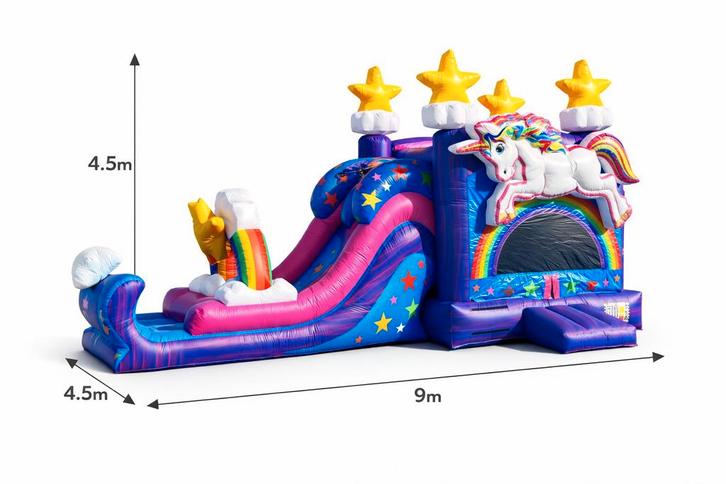 Nieuw springkasteel unicorn, Hobby & Loisirs créatifs, Articles de fête | Location, Enlèvement