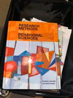 Research methods for the behavioral sciences, Boeken, Studieboeken en Cursussen, Zo goed als nieuw, Frederick J Gravetter, Ophalen