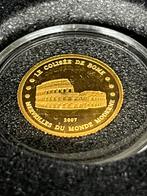 Ivoorkust 2007 24-karaats gouden munt, Postzegels en Munten, Goud