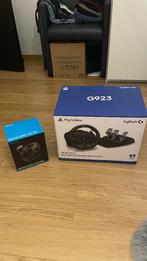 G923 Racingstuur met pedalen + handschakelaar, Games en Spelcomputers, Spelcomputers | Sony Consoles | Accessoires, Ophalen, Zo goed als nieuw