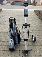 Nieuwe golftas met trolley, Sport en Fitness, Ophalen, Zo goed als nieuw