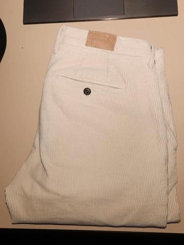 Prachtige beige corduroy Jacob Cohen Bobby - maat 35 beschikbaar voor biedingen