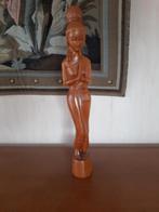 houten beeld, Ophalen