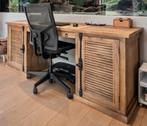 Loberon bureau Woodmore (levering aan huis bespreekbaar), Ophalen, Zo goed als nieuw, 150 tot 200 cm, Rechthoekig