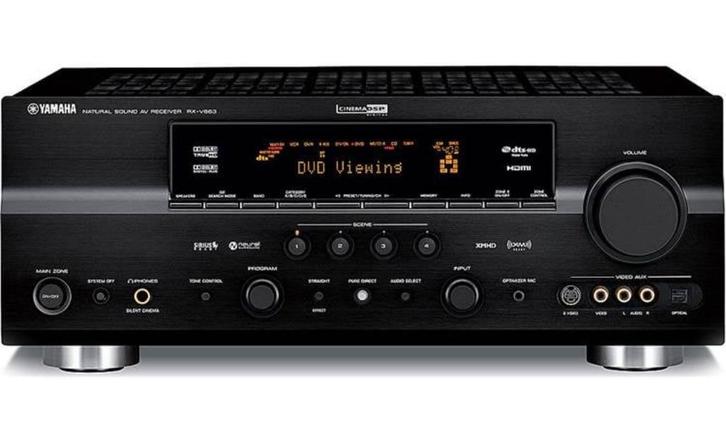 Yamaha RX-V663 AV Receiver, Audio, Tv en Foto, Versterkers en Ontvangers, Gebruikt, 7.1, 60 tot 120 watt, Yamaha, Ophalen