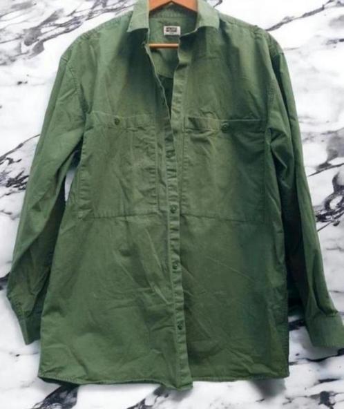 ✨️MTWTFSS WEEKDAY Mooi Groen Overhemd - Maat M✨️✨️, Kleding | Heren, Overhemden, Gedragen, Halswijdte 39/40 (M), Groen, Ophalen of Verzenden