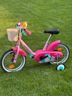 Kinderfiets meisje Unicorn Decathlon, Ophalen, Gebruikt, Decatlon, Zijwieltjes