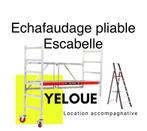 Hauteur= sécurité. Location échafaudages et escabelles 25€