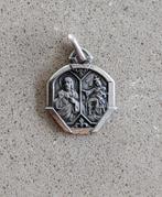 Médaillon, pendentif Sacré Coeur et Vierge Marie hexagonal, Enlèvement ou Envoi