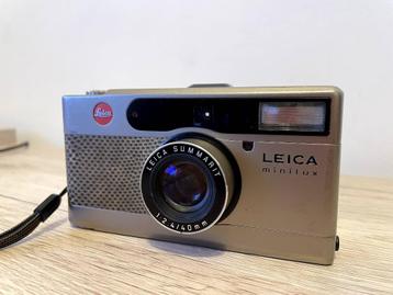 LEICA MINILUX SUMMARIT 40MM F2.4 (compact analoog camera)