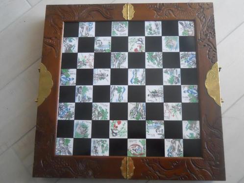 schaakspel Chinees, Hobby en Vrije tijd, Gezelschapsspellen | Bordspellen, Zo goed als nieuw, Een of twee spelers, Ophalen