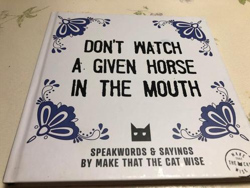 Don't Watch A Given Horse In The Mouth, Boeken, Kunst en Cultuur | Beeldend, Nieuw, Ophalen of Verzenden