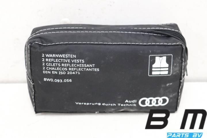 Tasje met 2 veiligheidsvesten Audi A4 8W Limo 8W0093056, Auto-onderdelen, Klein materiaal, Gebruikt