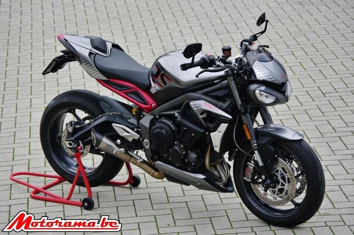 Triumph Street Triple RS 765 - 2022 - 6000 km @Motorama, Motoren, Motoren | Triumph, Bedrijf, Naked bike, meer dan 35 kW, 3 cilinders