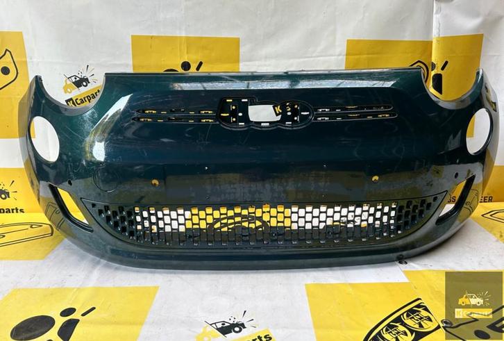 Voorbumper Fiat 500 500E ELEKTRISCH Icon 735714055 2020+, Auto-onderdelen, Carrosserie, Bumper, Fiat, Voor, Gebruikt