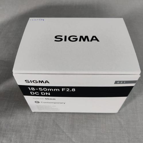 Lens Sigma 18-50mm F2.8 DC-DN, Audio, Tv en Foto, Foto | Lenzen en Objectieven, Zo goed als nieuw, Groothoeklens, Zoom, Ophalen