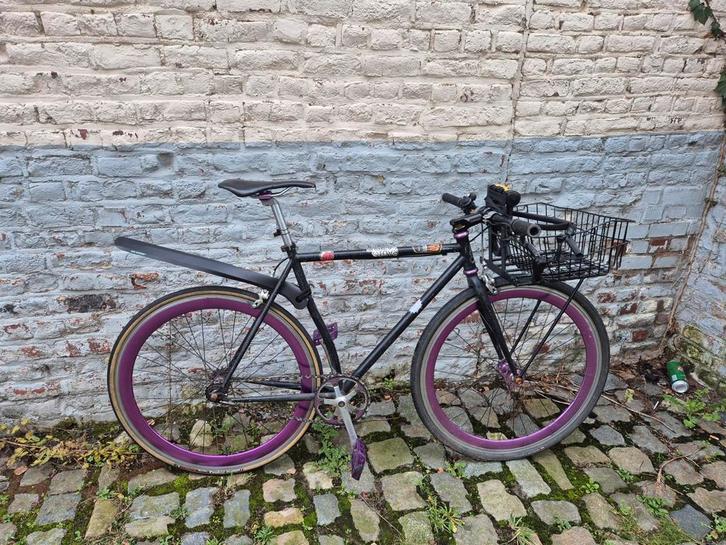 Fixie Polo & Bike - „Rattenfiets”, Fietsen en Brommers, Fietsen | Heren | Sportfietsen en Toerfietsen, Gebruikt, Ophalen