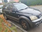 Kia Sorento 2 5 CRDI 4x4 BV Auto, Auto's, Kia, 4 cilinders, Lederen bekleding, Zwart, Leder