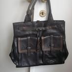 Handtas, Handtassen en Accessoires, Tassen | Damestassen, Ophalen of Verzenden, Gebruikt, Bruin, Handtas