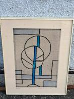 eau forte les 2 arbres signe jorj morin, Antiquités & Art, Enlèvement ou Envoi