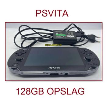 PS Vita OLED uitgebreid met128 GB voor spellen 