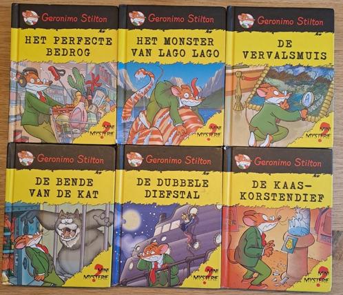 Geronimo Stilton - Mini Mysterie - 6 boekjes, Boeken, Kinderboeken | Jeugd | onder 10 jaar, Gelezen, Fictie algemeen, Ophalen of Verzenden